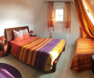 Villa Trouz Ar Mor – Chambre Orange