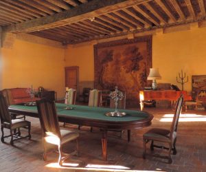 Château des Rosières grand salon