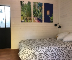 Maison d’hôtes Naturiste à Toulouse – Chambre Cabanon