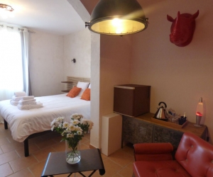 Mas d’Asvin – Chambre Rhinoceros